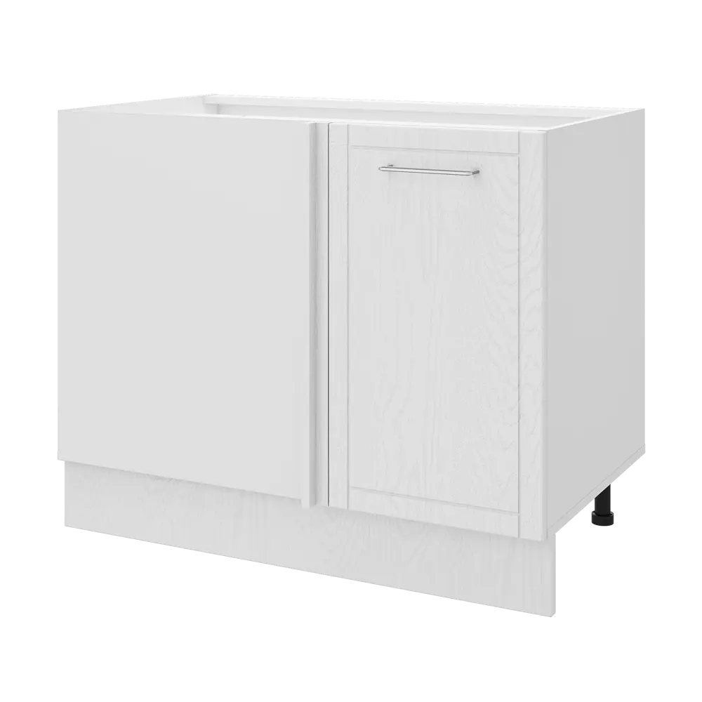 Напольный шкаф Агидель 100x82.5x58 см KONSENSA ЛДСП цвет белый STLM-2026488 - Вид №2