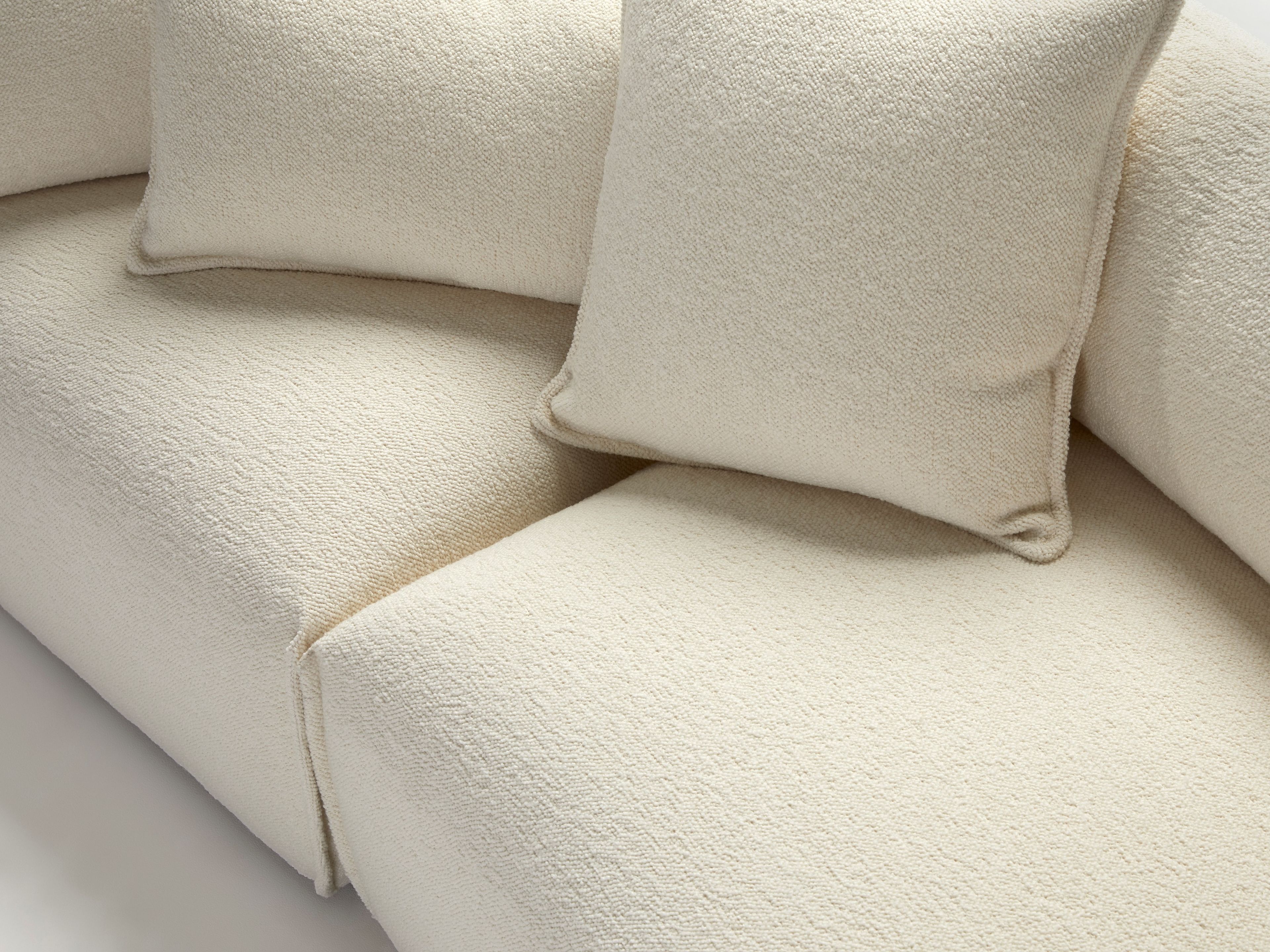 3-местный изогнутый тканевый диван Ross Gardam Hearth ARCH-00097453 - Вид №9