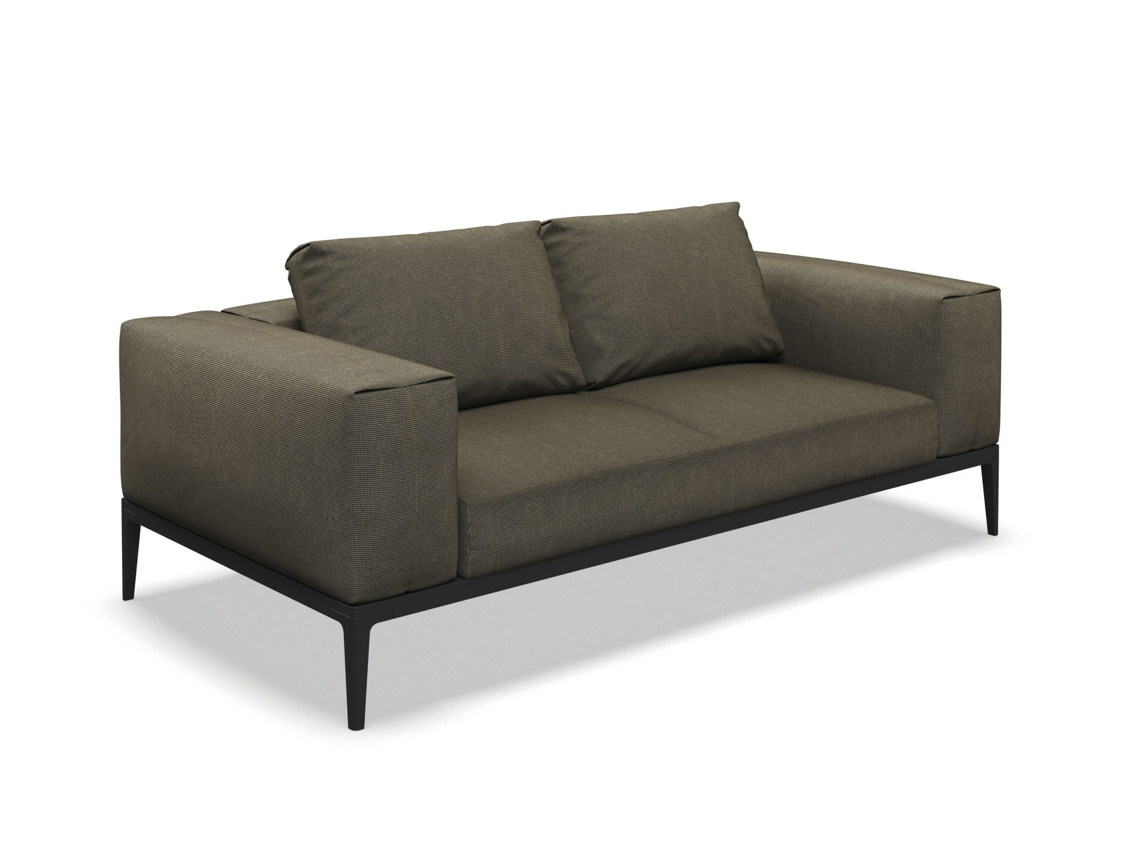 2-местный тканевый садовый диван Gloster сетка ARCH-00114978