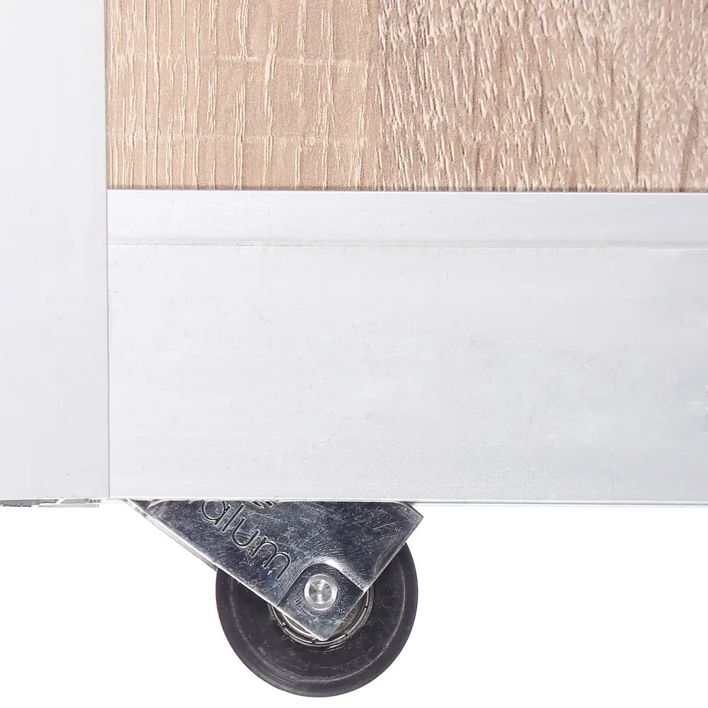 Дверь-купе KONSENSA 244.5x70.4 см МДФ цвет дуб сонома профиль матовое серебро STLM-2206039 - Вид №4