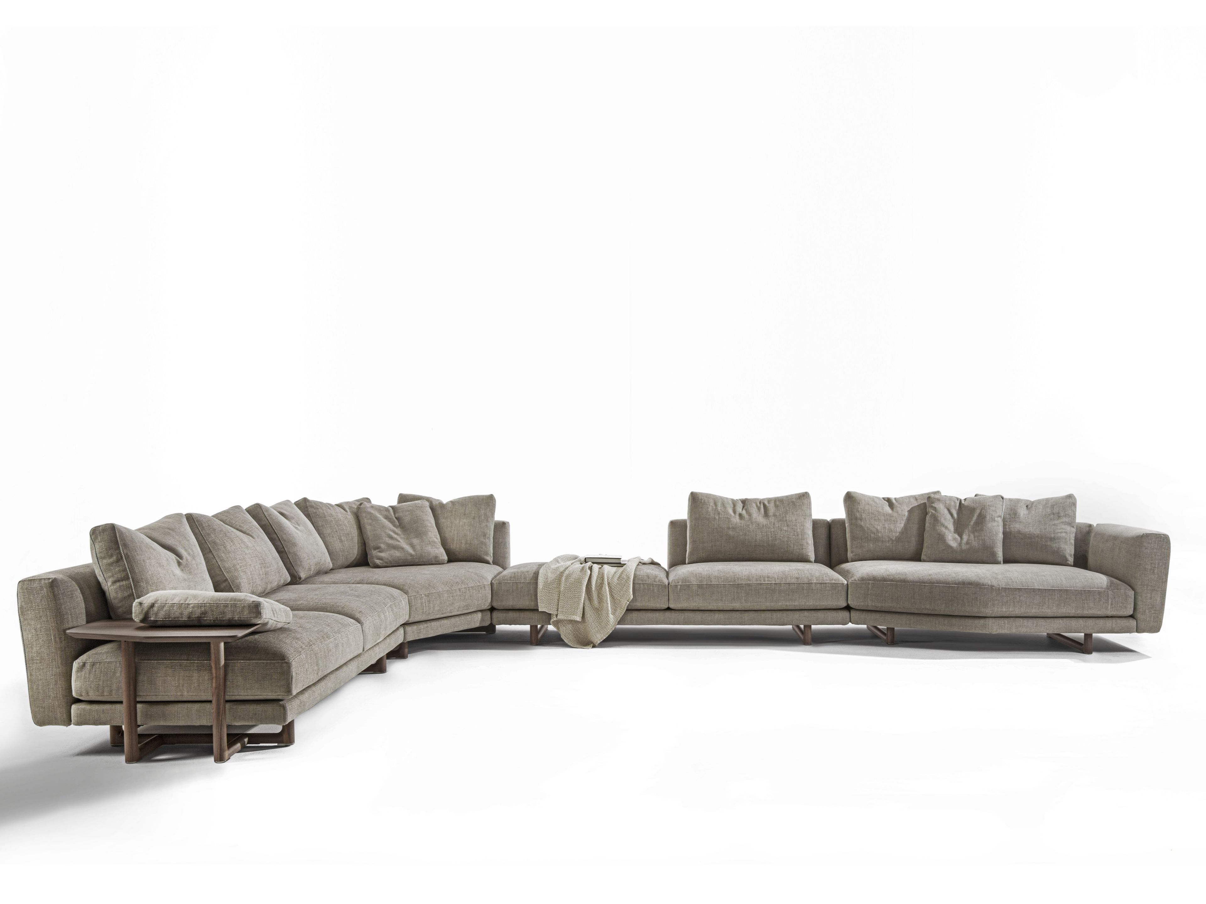 Угловой диван из ткани Porada двадцать ARCH-00075473