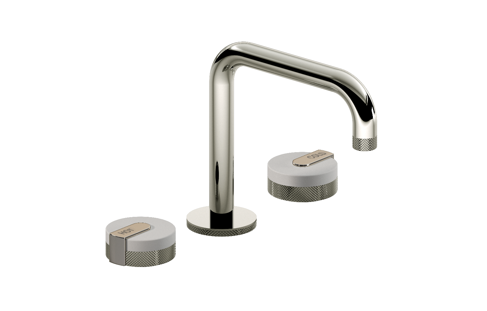 E-11511-R1WT-L1PN-PC Смеситель для умывальника на 3 отвертия GRAFF MOD+