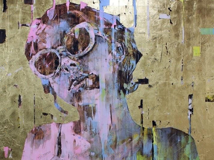 MOMENTI Авторский художественный принт Crazy home paintings Mg-032