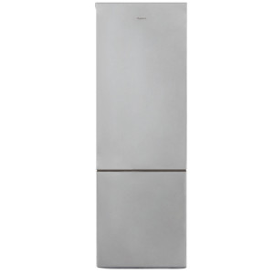 9221672 Холодильник с морозильником   Бирюса M6132 серебристый