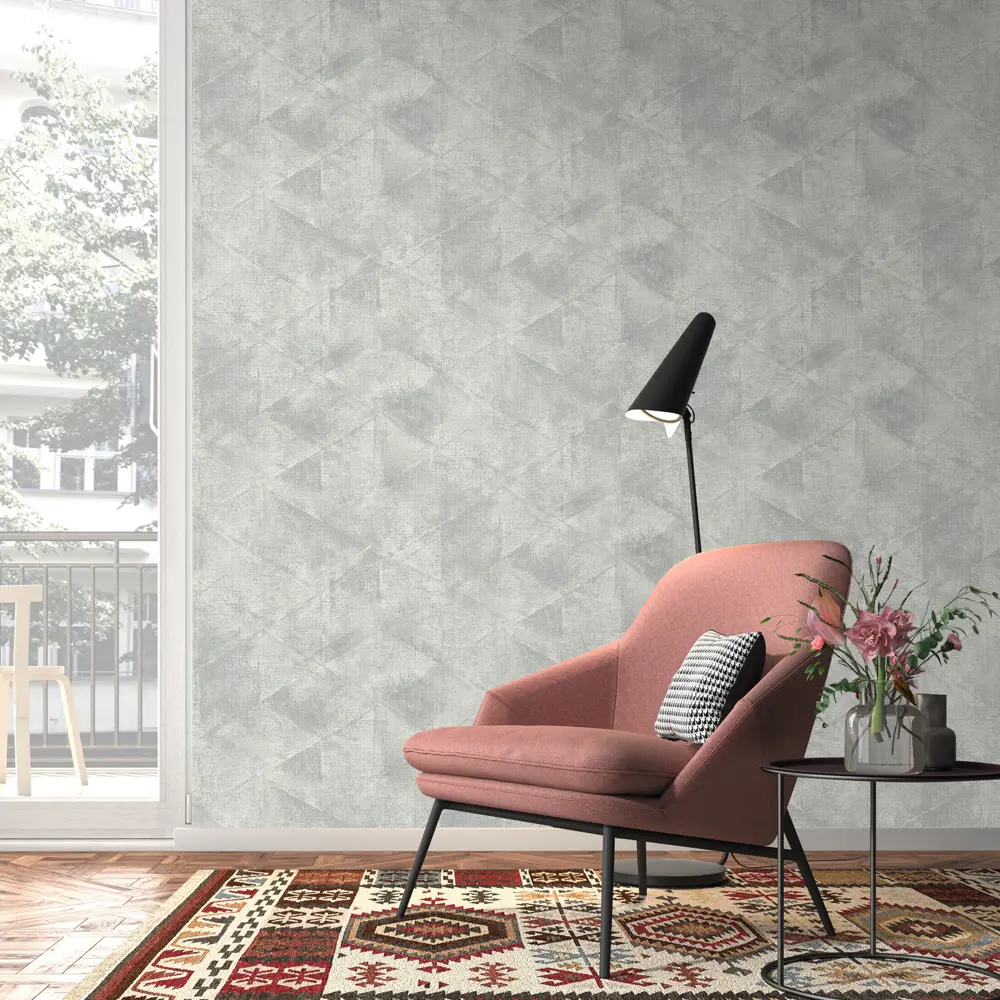 Обои флизелиновые Rasch Victor темно-серые 1.06 м R970807 Victoria STLM-2179143 - Вид №2