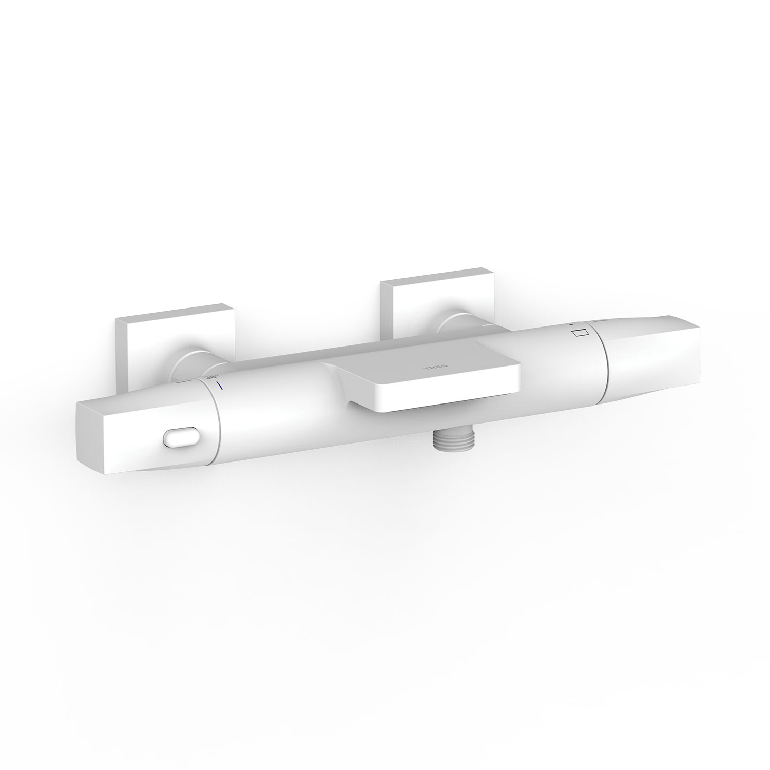 Настенный термостатический смеситель для ванны и душа-19017415BM TRES Thermostatic