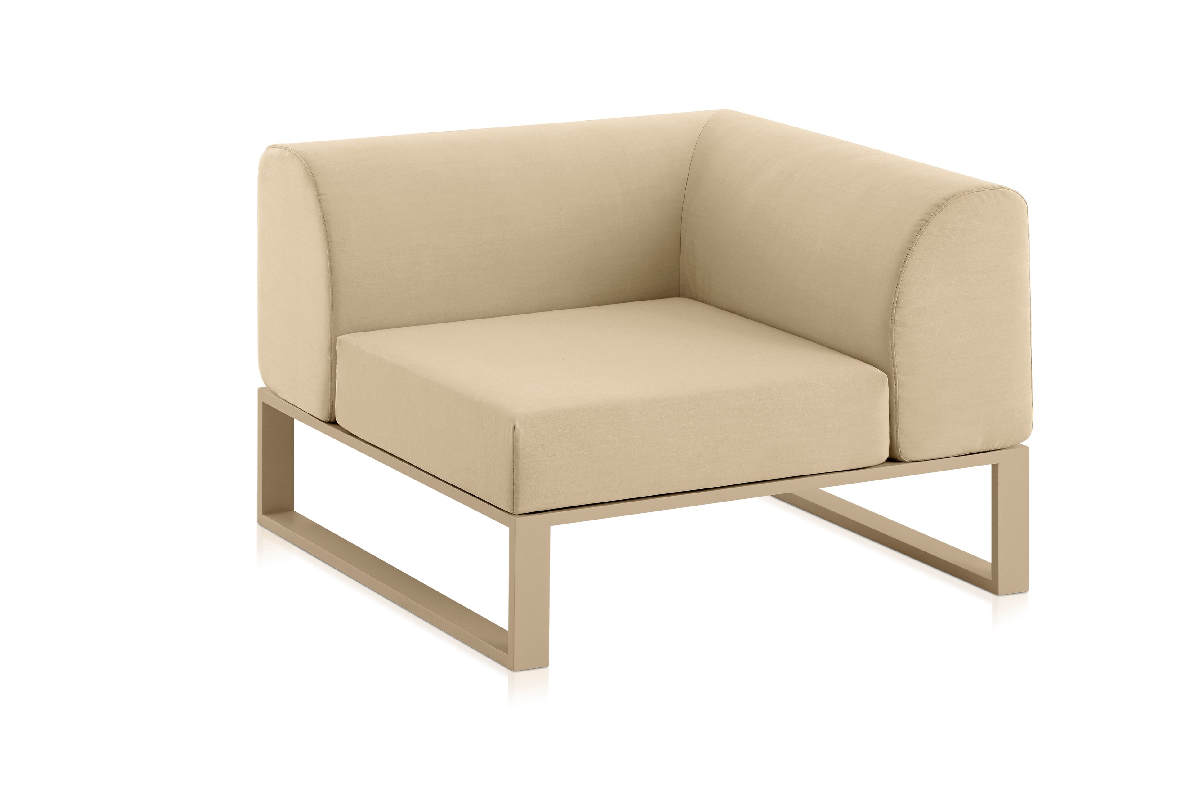 Съемное угловое садовое кресло из ткани Diabla Ploid ARCH-00078738 - Вид №22