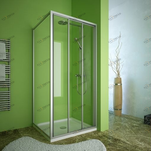 Душевая кабина 85x85 GK-403 стекло прозрачное GUTEWETTER PRACTIC SQUARE 85X85GK403