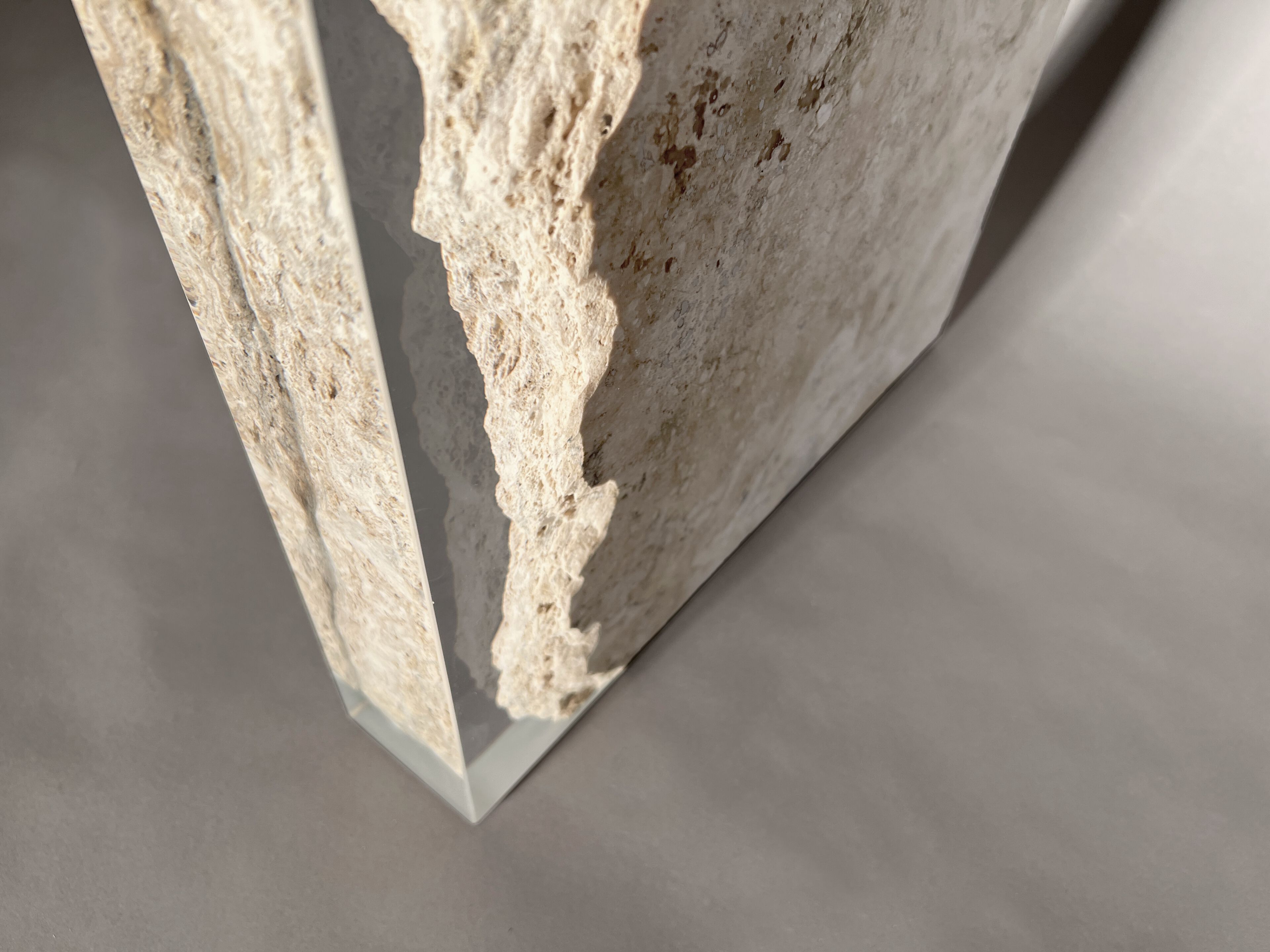 Прямоугольная консоль из травертина от Rapolano alcarol Bedrock ARCH-00045116 - Вид №11