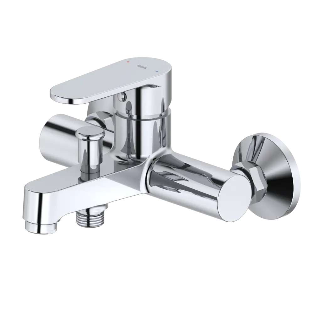 89346392 Смеситель для ванны Iddis Kink KINSB00i02WA, однорычажный, цвет хром STLM-1519162
