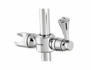 033024.000.50 Душевая штанга с выдвижным держателем для ручного душа Яркий хром