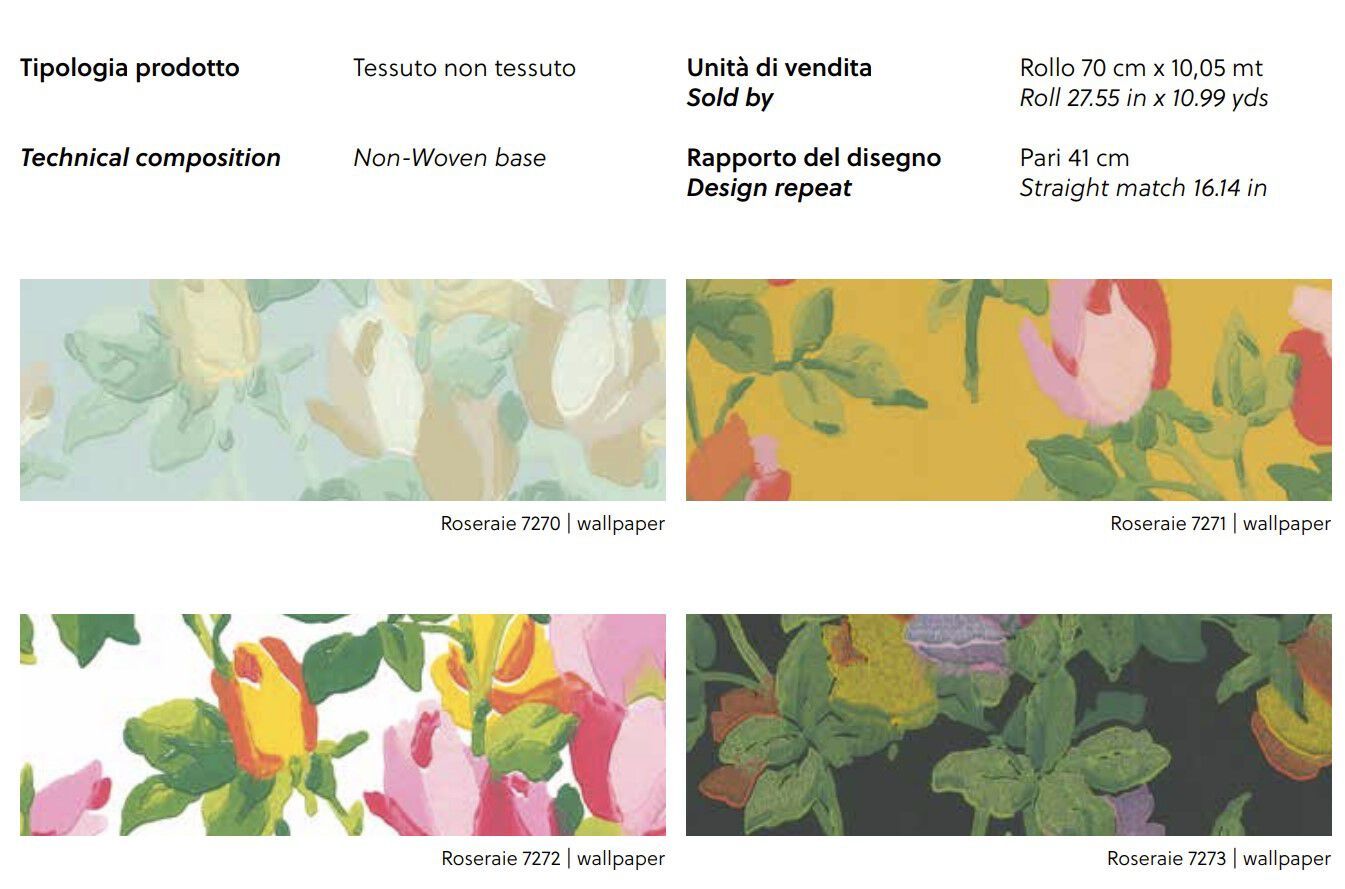 Обои с цветочными мотивами Jannelli&Volpi СП 505 GRANDE CORNICHE ARCH-00050220 - Вид №2