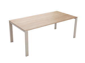 Деревянный выдвижной прямоугольный стол