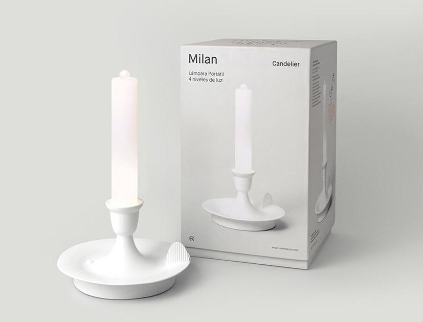 Milan Iluminacion Светодиодная настольная лампа прямого и отраженного света из абс. Candelier sun-id-1482267 - Вид №1