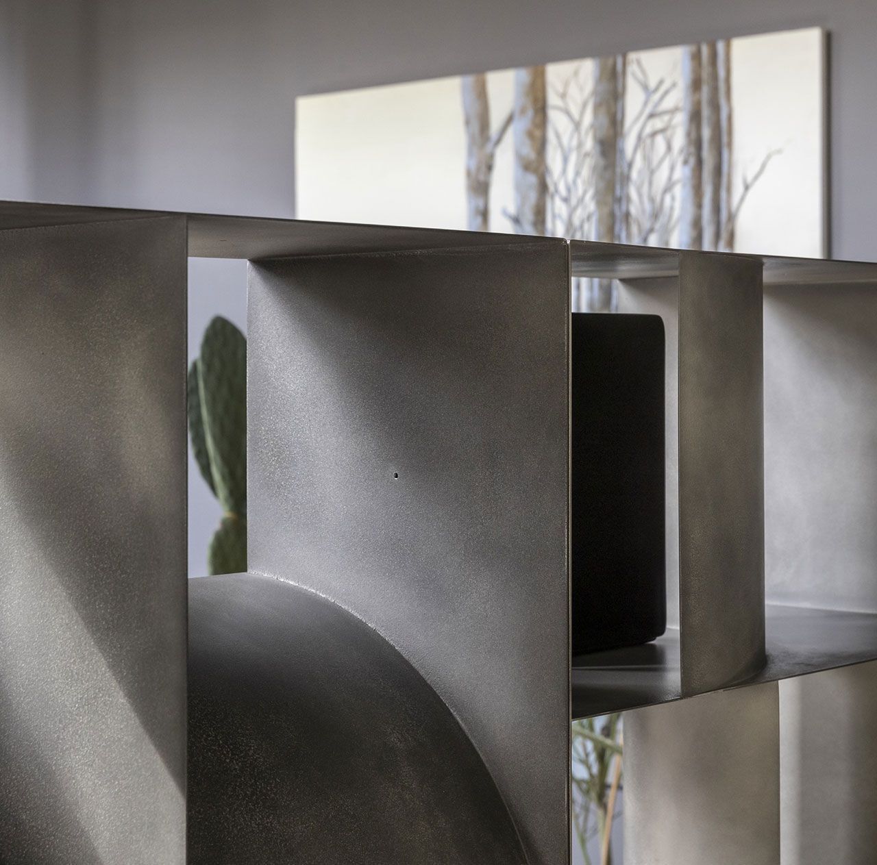 Книжный шкаф из металла Mogg Джадд ARCH-00070812 - Вид №6