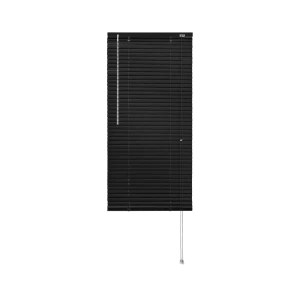 Жалюзи 80x160 см алюминий цвет черный матовый 89340318 STLM-2099203