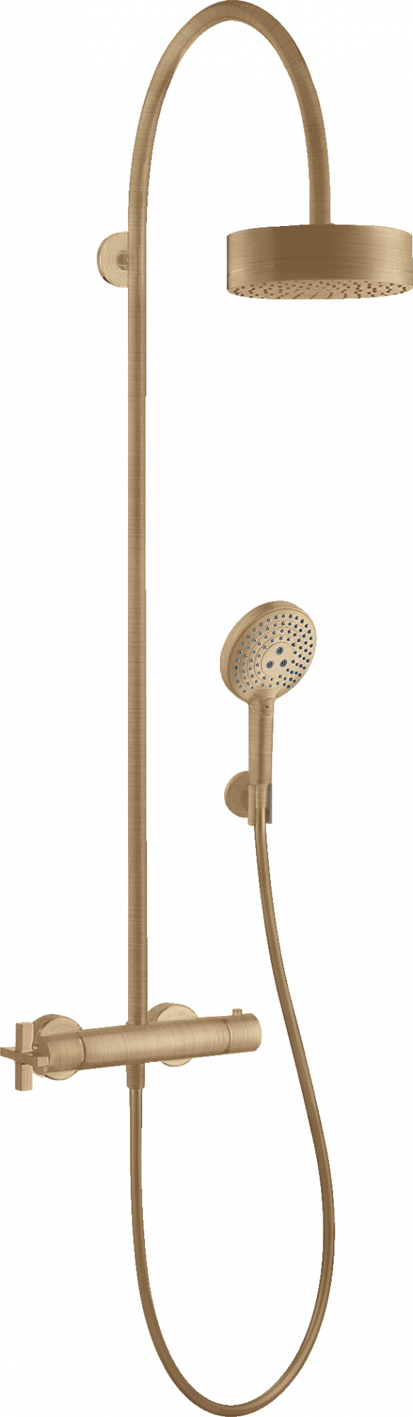 39670140 Showerpipe с термостатом и верхним душем 180 1jet AXOR CITTERIO