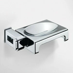 Sonia Мыльница металлическая настенная Nakar Хром