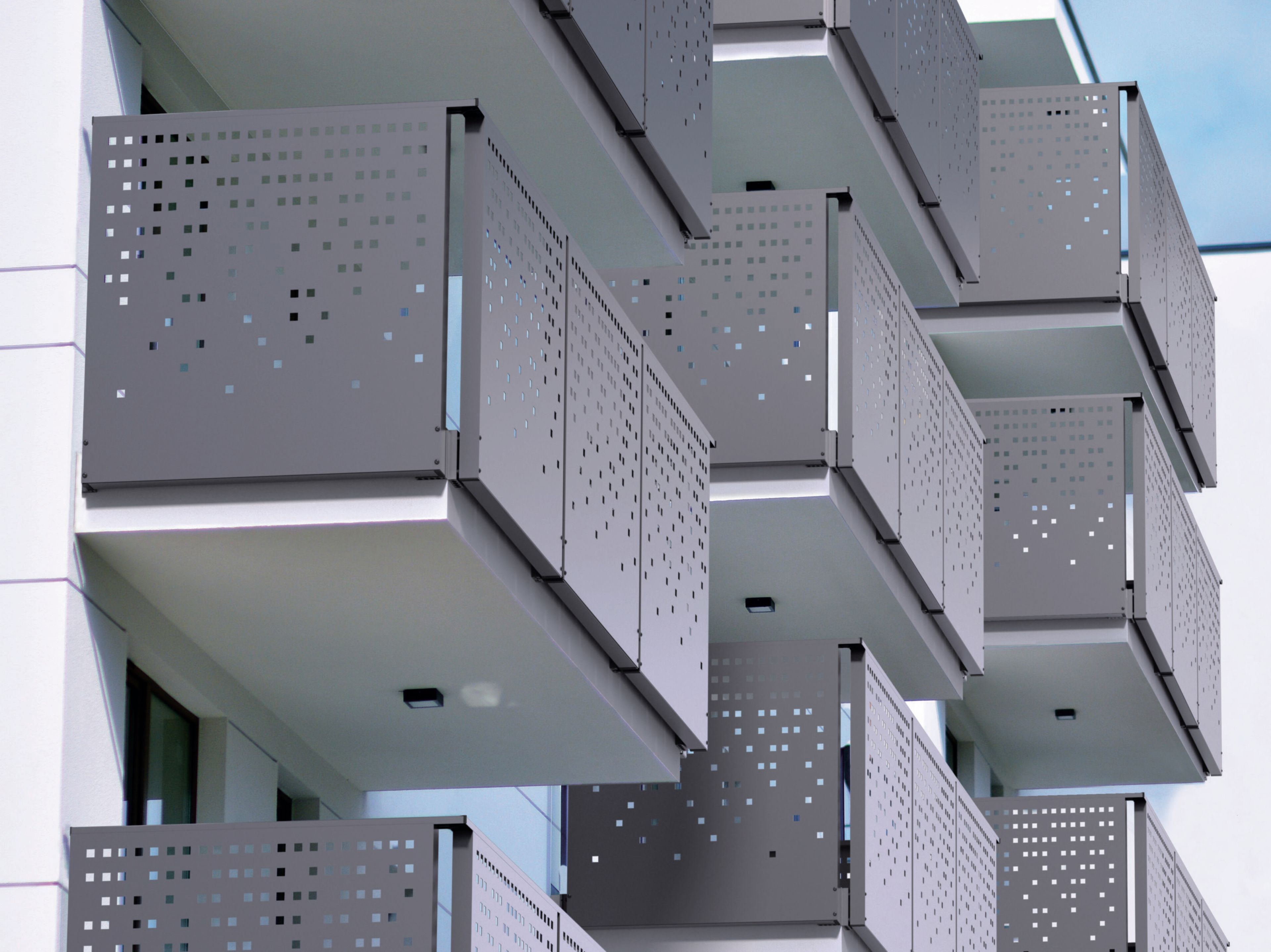 Алюминиевый перила ALUVETRO модульная балюстрада ARCH-00070837