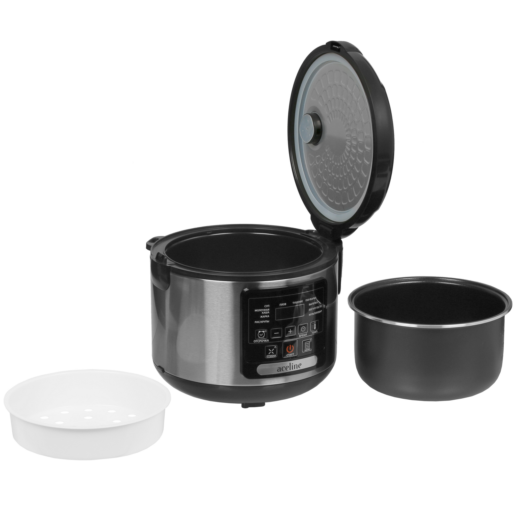 5099059 Мультиварка Aceline AMC553 серебристый STDN-0150345 - Вид №5