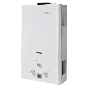 Колонка газовая Oasis 20 OG 10 л/мин сжиженный газ белая
