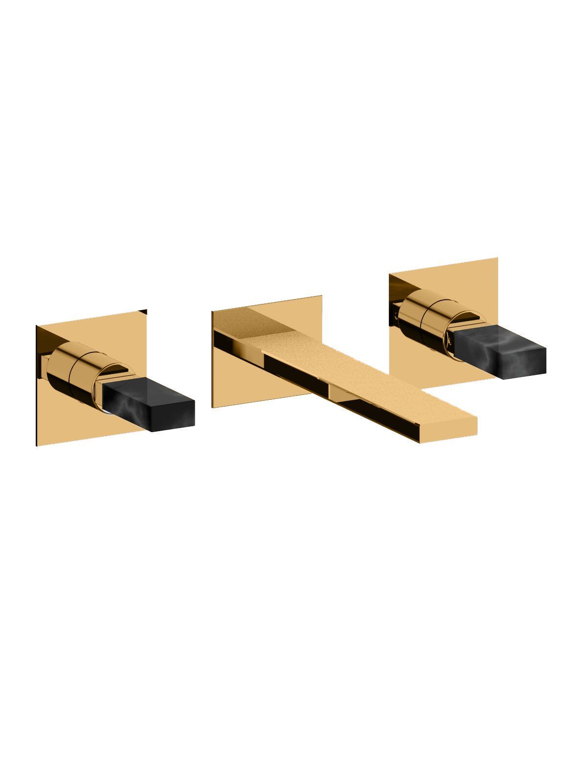 Настенный смеситель для раковины с 3 отверстиями без слива Rubinetterie Frattini Vita Due ARCH-00124133 - Вид №14