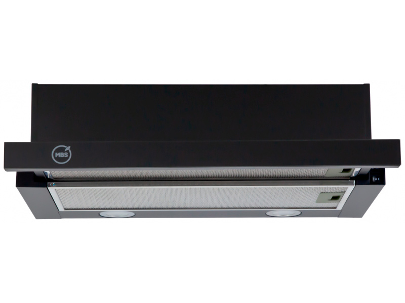 9921718 Вытяжка телескопическая MBS ARALIA 150 GLASS черный/черный STDN-0026227 - Вид №2