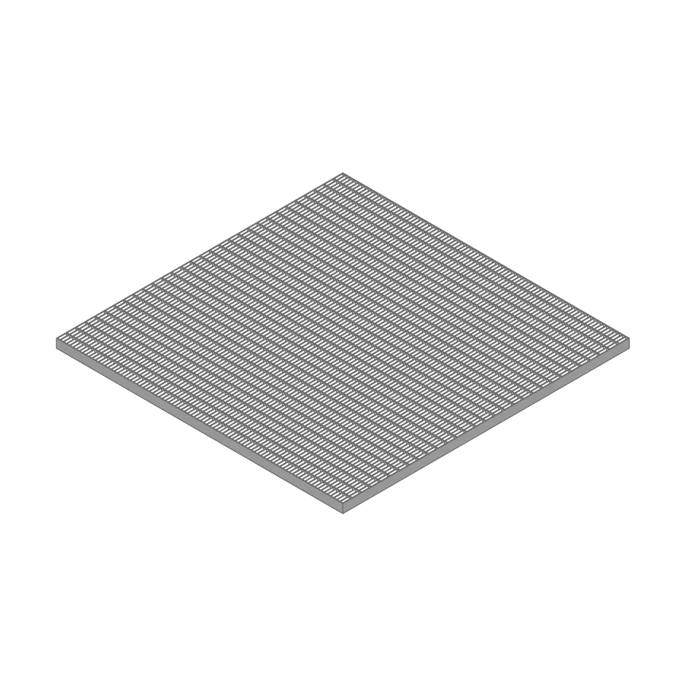 Настил прессованный 1000x1000 мм 33x11/30x2 цвет серый Santreyd STLM-2168181