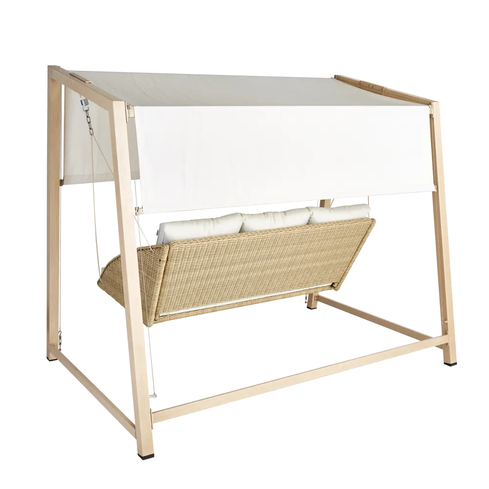 Naterial Medena — садовые качели для троих с навесом и мягкими подушками 84855717 STLM-0964069 - Вид №6