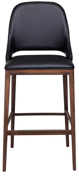 Tonin Casa Высокий табурет из кожи на основе ореха Malva sun-id-1469286 - Вид №2