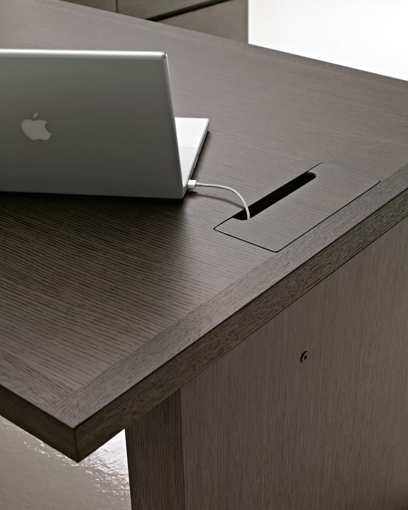 Овальный стол из стали и дерева B&B Italia Project AC Executive ARCH-00080957 - Вид №9