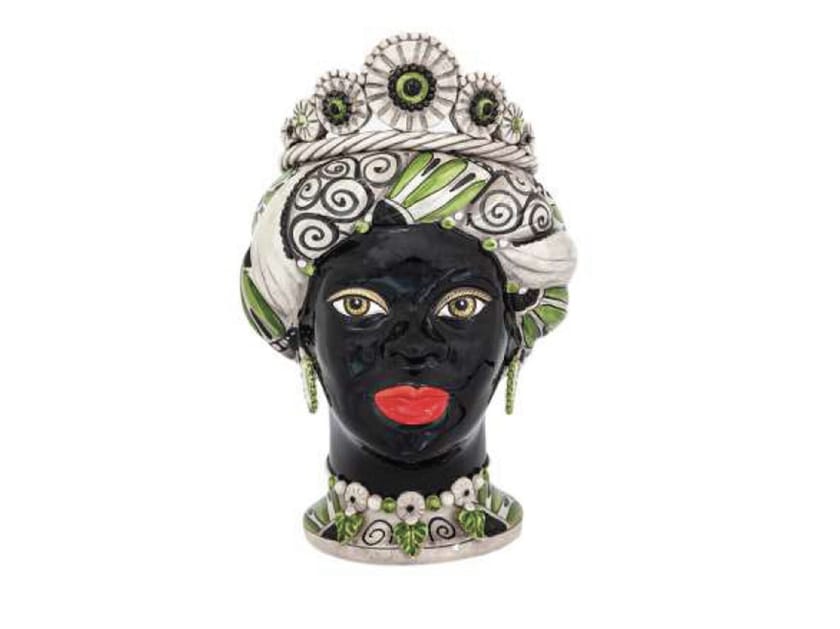 Терракотовая голова Мавра Mosche Bianche головы Моро ARCH-00038589