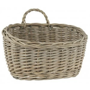 Корзина из ротанга настенная с ручкой Ib Laursen IB LAURSEN  00-3950301 Бежевый