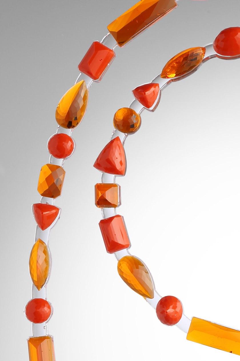 Corsi Design Ожерелье из смолы Long stones sun-id-1447552 - Вид №8