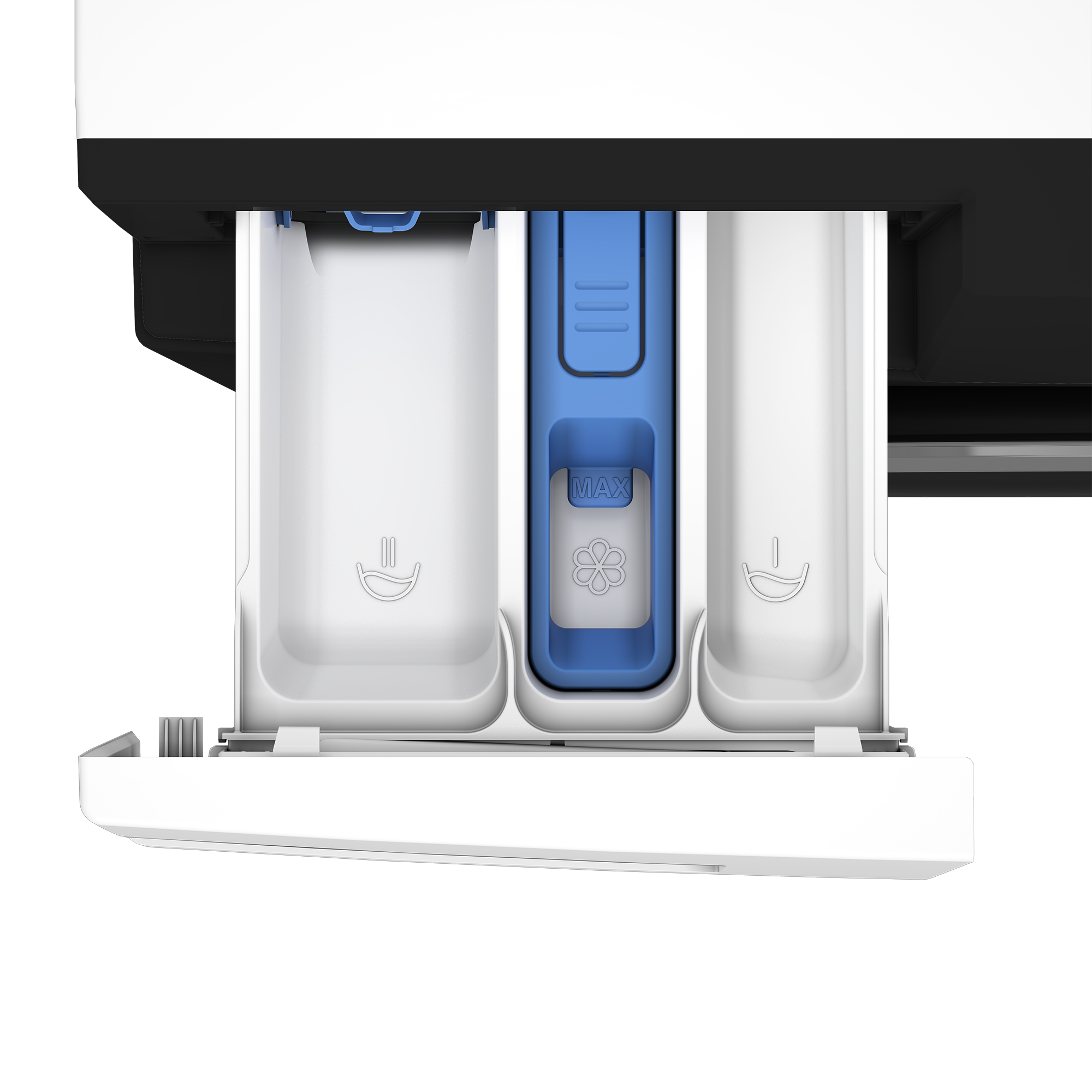 9214248 Стирально-сушильная машина Hotpoint WDSH 75549 VBX белый STDN-0044634 - Вид №5