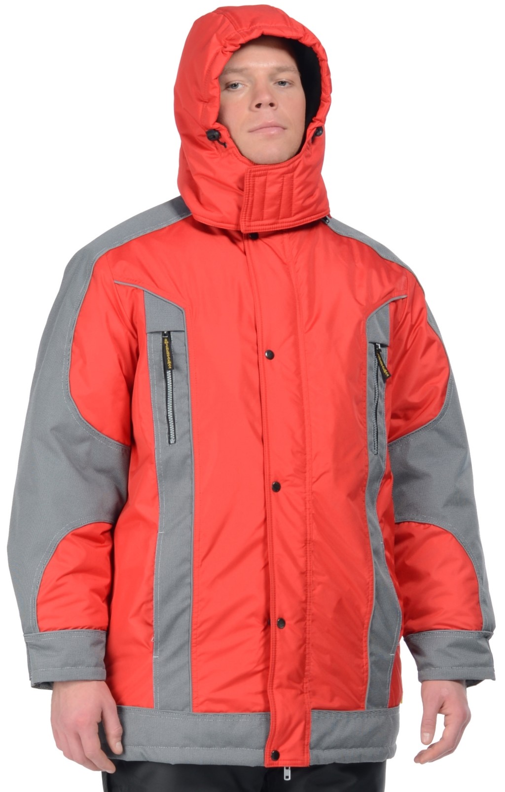 63121 Куртка "Ультра" зимняя красная  Зимняя спецодежда  размер 60-62/170-176  - Вид №11