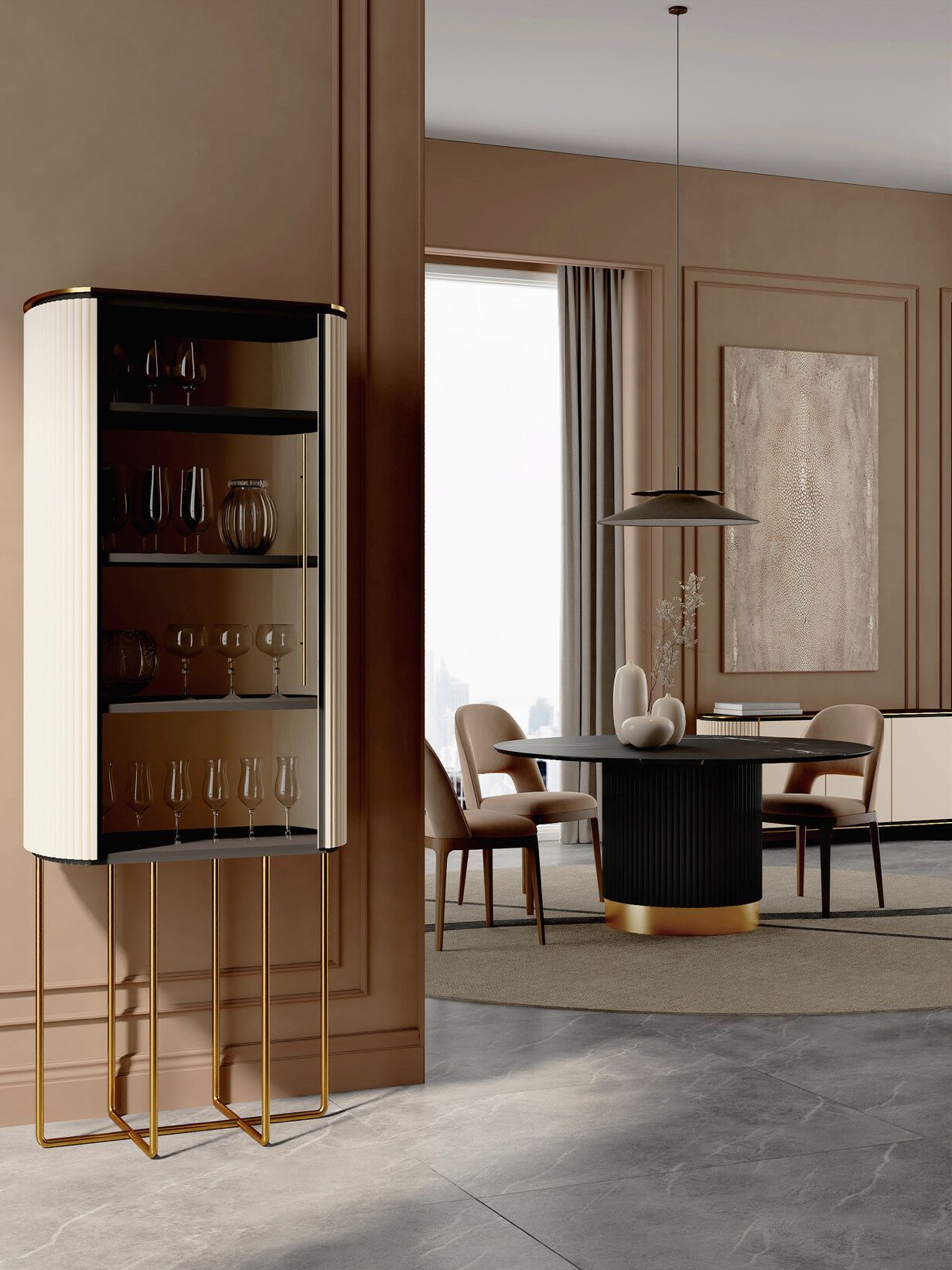 Мягкий стул из ткани CASA +39 ENCORE Italia ARCH-00143470 - Вид №2