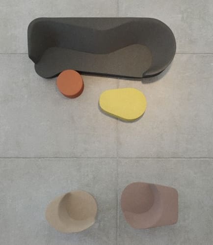 Войлочное кресло с подлокотниками MOROSO Таба ARCH-00032950 - Вид №3