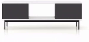 Punt Буфет из лакированной древесины с распашными дверцами Slats Slt013