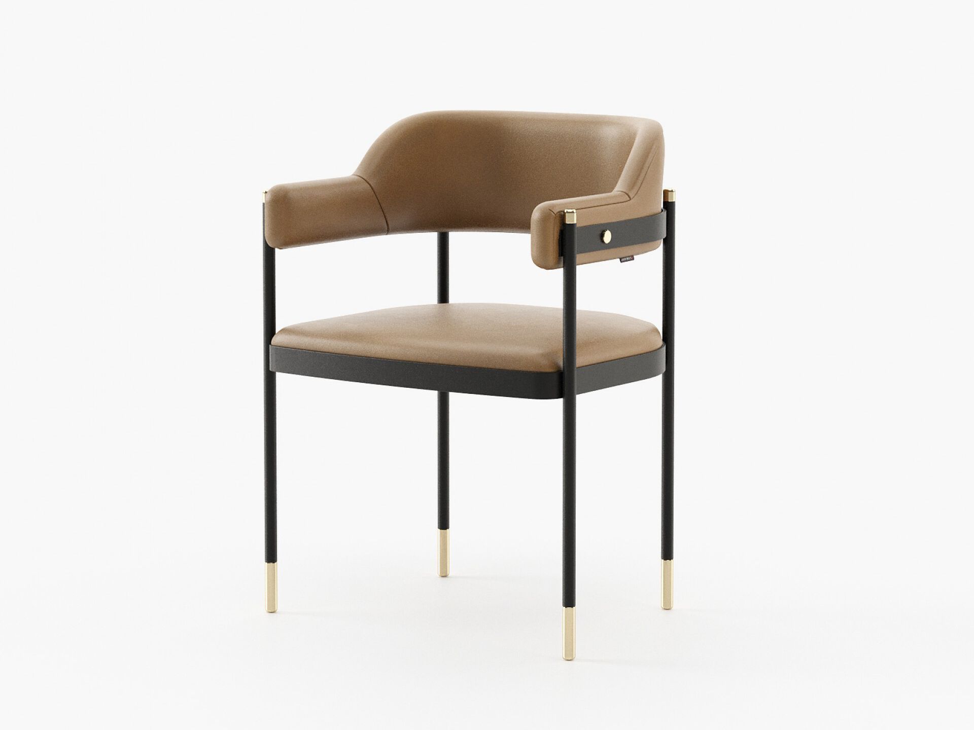 Тканевый стул с открытой спинкой Laskasas DALE ARCH-00134983 - Вид №7