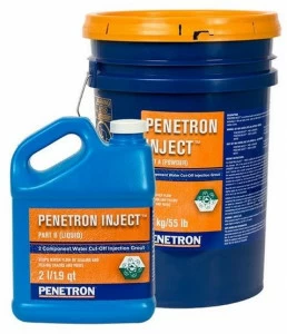 PENETRON ITALIA Закачка двухкомпонентного кристаллического реакционного цемента