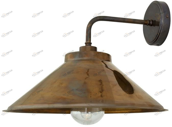 Mullan Lighting Бра из латуни с прямым светом для ванной Nerissa Mlbwl002 