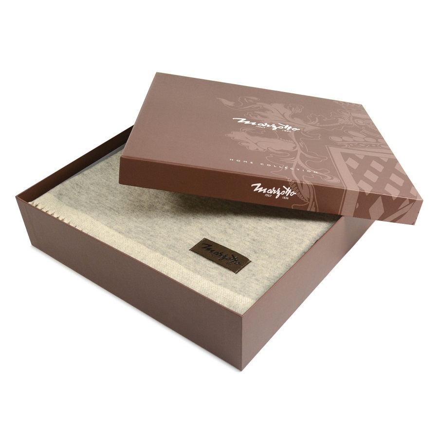 Плед Morfeo, 130х180 см, светло-серый MARZOTTO MORFEO6000 - Вид №3