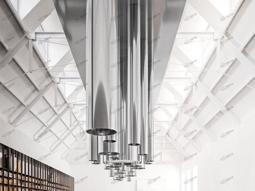 Elmar Стальная островная вытяжка со встроенным освещением @home sun-id-1416842