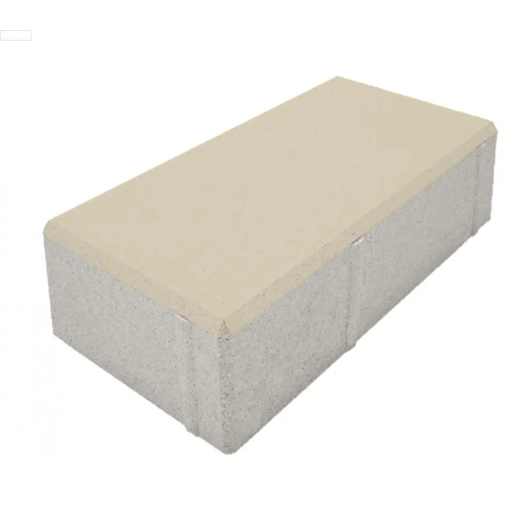Плитка тротуарная Призма 200x100x60 мм цвет белый 85263185 STLM-2205615 Santreyd 