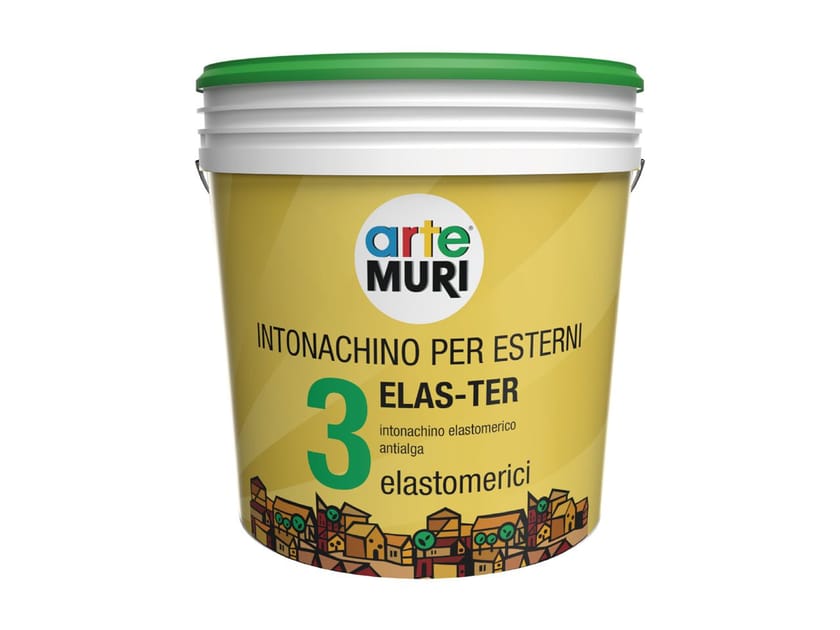 Эластомерная штукатурка против водорослей, размер зерна 1,2-1,5 мм Fornaci Calce Grigolin arteMURI ARCH-00142633