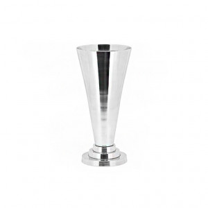 200736-02 ABHIKA ВАЗА V ФОРМЫ SILVER