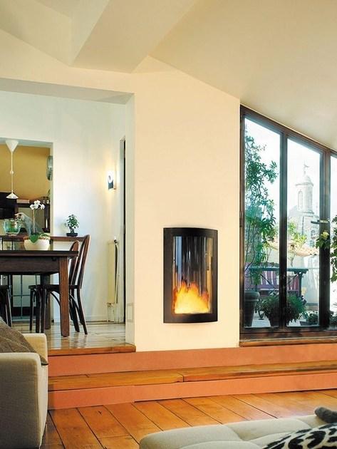 Focus creation Настенный газовый камин с панорамным остеклением Pictofocus sun-id-1389831 - Вид №1