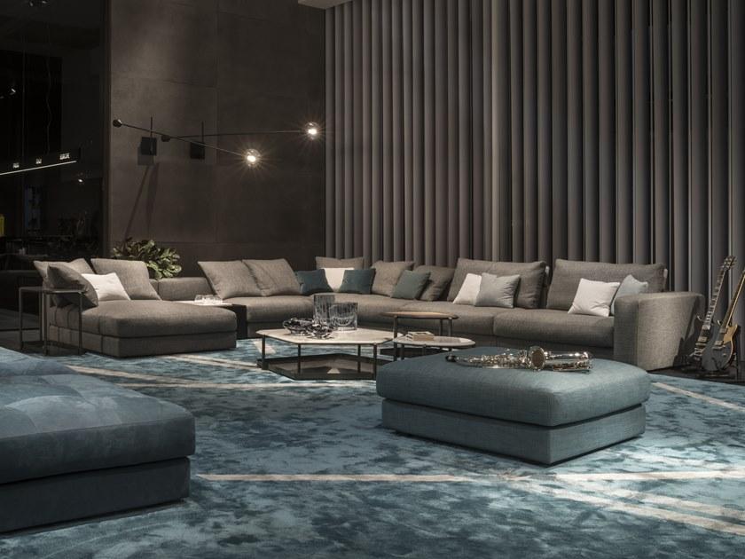 Giorgetti Модульный угловой диван из ткани с шезлонгом Skyline sun-id-1397658 - Вид №1