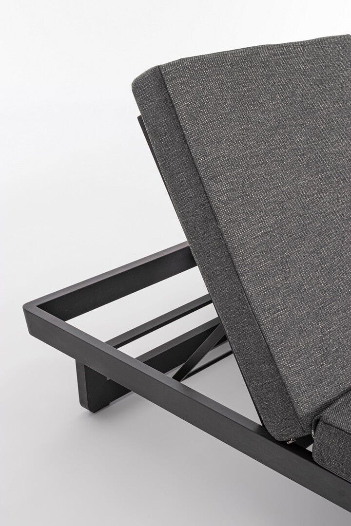 Двуспальная Садовая кровать с откидной спинкой из ткани BIZZOTTO Infinity ARCH-00146057 - Вид №21